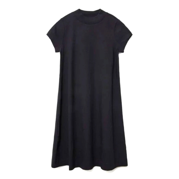 New Everlane The Weekend Swing Mock Dress - Picture 3 of 11
